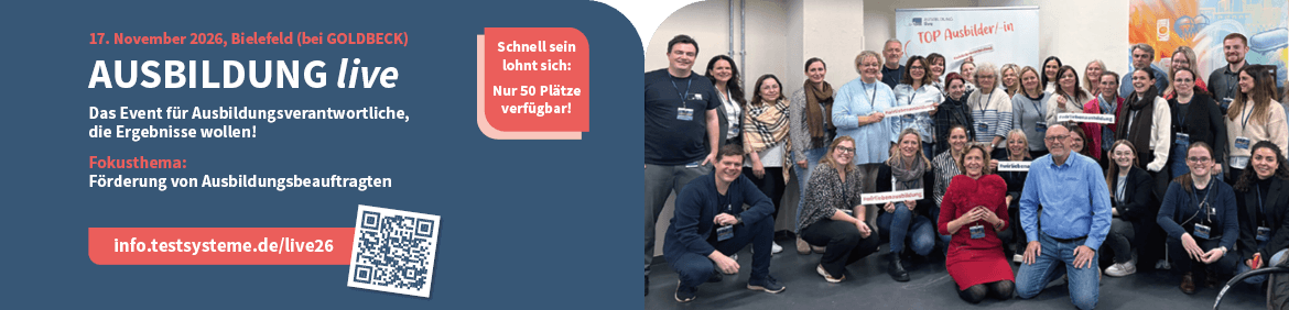 Banner Ausbildung Live