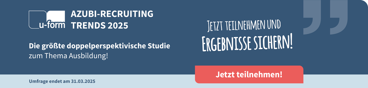 Banner Ausbildungsstudie 2025